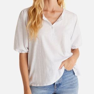 NWT Z Supply Kate Henley Slub Top